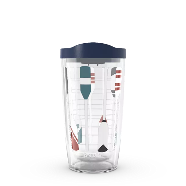 Tervis Either Oars Tumbler with Lid 16oz