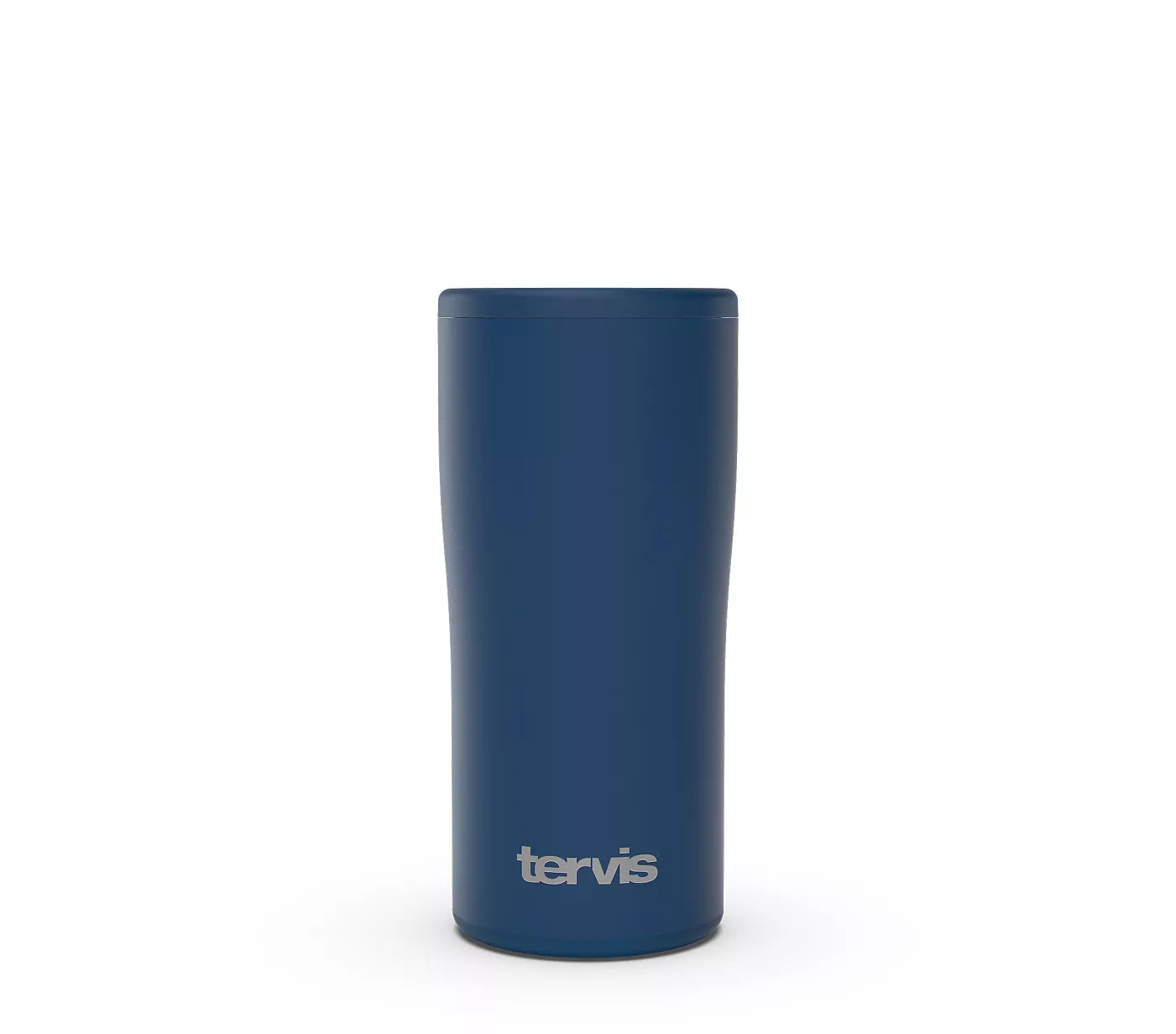 Tervis Deep Blue Powder Coated Slim Can Coolie