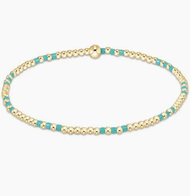 enewton | Hope Joy Gold Bracelet | Turquoise