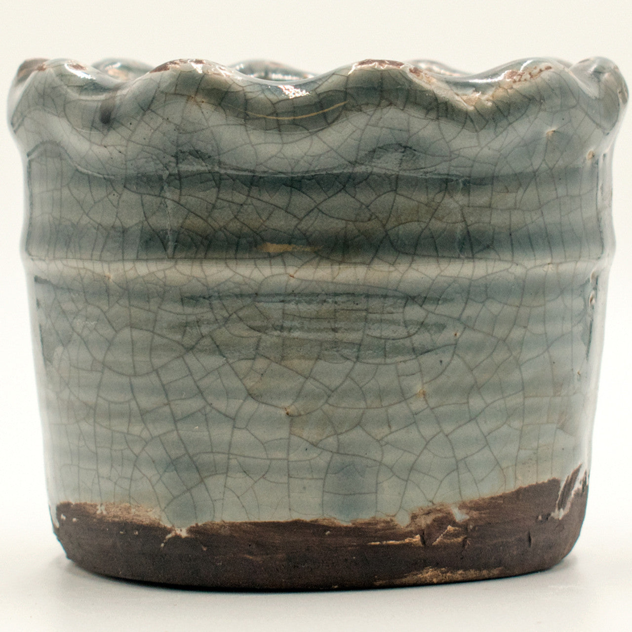 Swan Creek Candle Co | Lavender & Lemongrass | Ruffled Pot Candle 8OZ