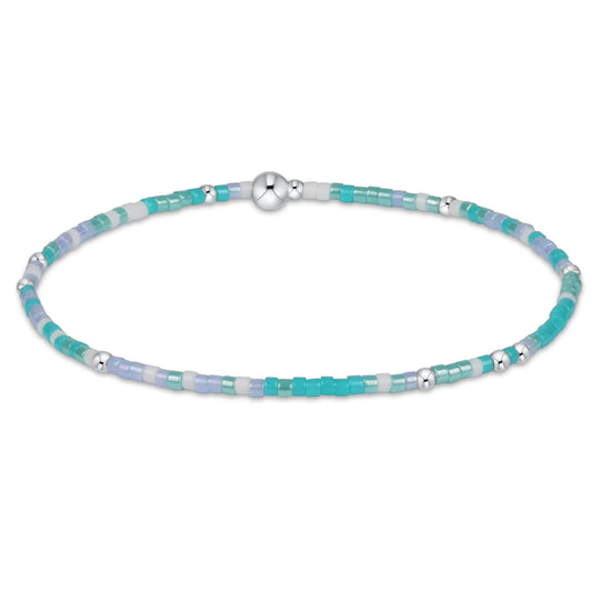 enewton | Hope Unwritten Sterling Silver Bracelet | Man I Teal Like a Woman