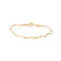 Ronaldo Jewelry | You & Me Bracelet | 14K Gold Artist Wire | Size 7