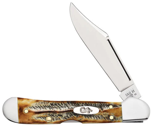 Case Knives Jigged Case 6.5 BoneStag® Mini CopperLock® 65327